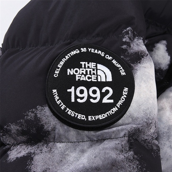 The North Face 1992 Nuptse "Cloud" Print Down Jacket - Picture 4 of 8